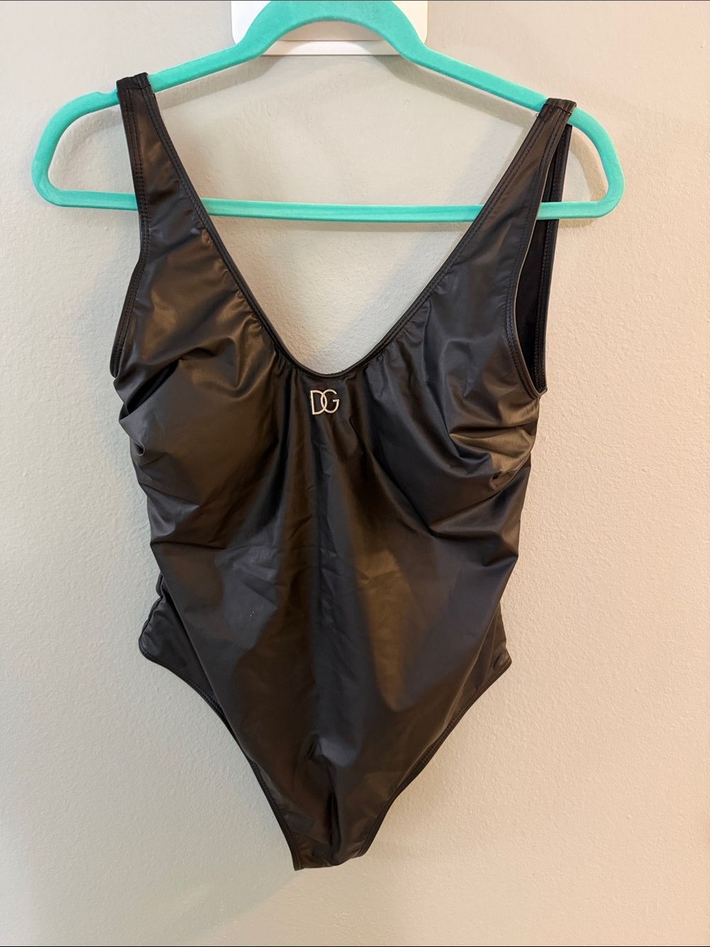 D&G Black One-Piece Swimsuit